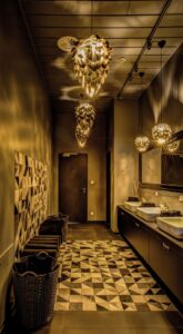 Schickes Gastronomie-WC im Percuma