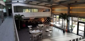 Eventlocation mit offener Galerie